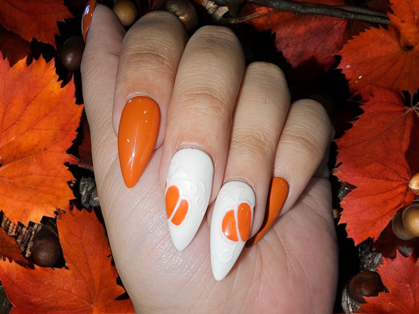 Pumpkin Spice Latte Press On Nails