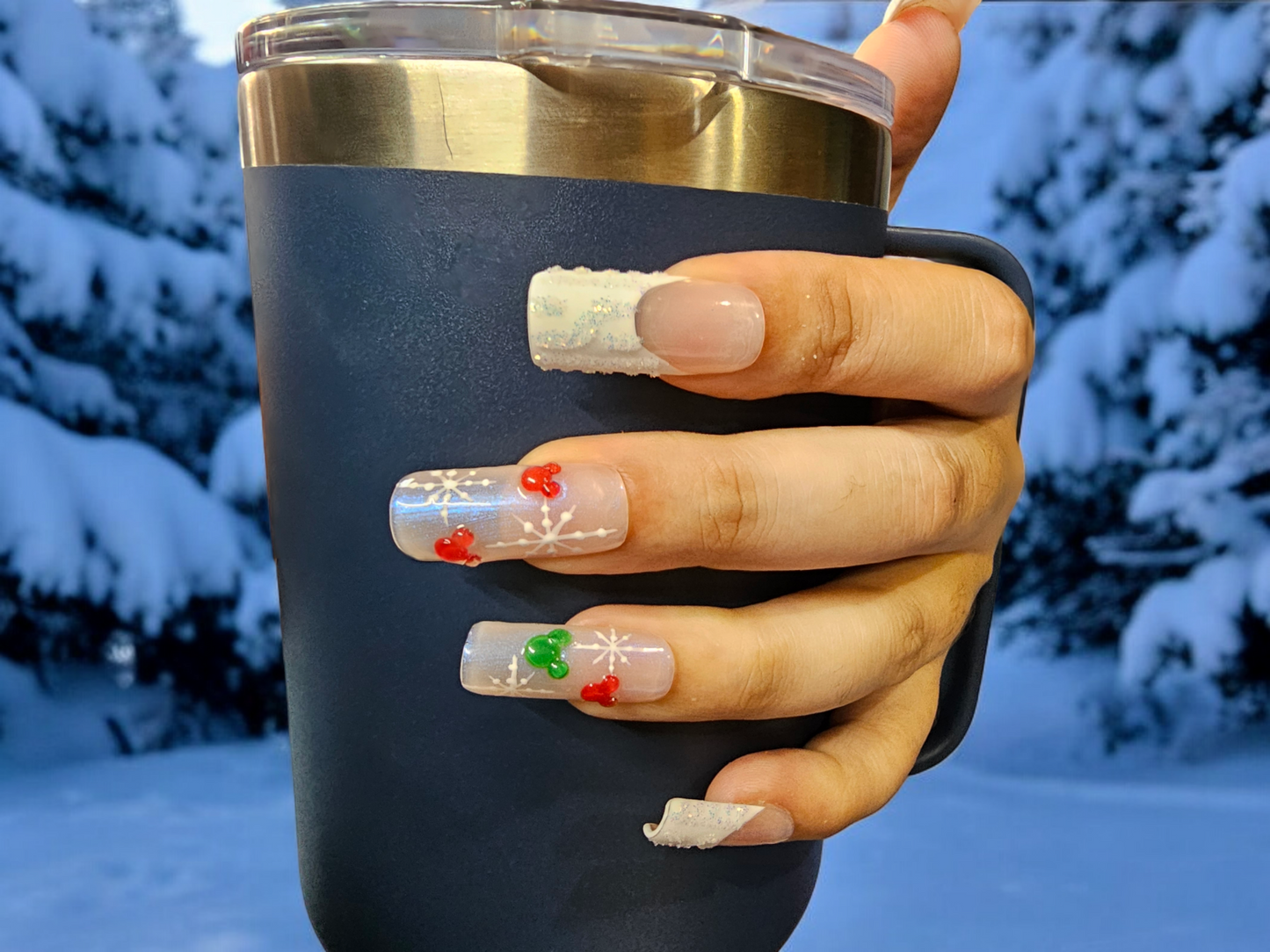 Merry Mani Press On Nails