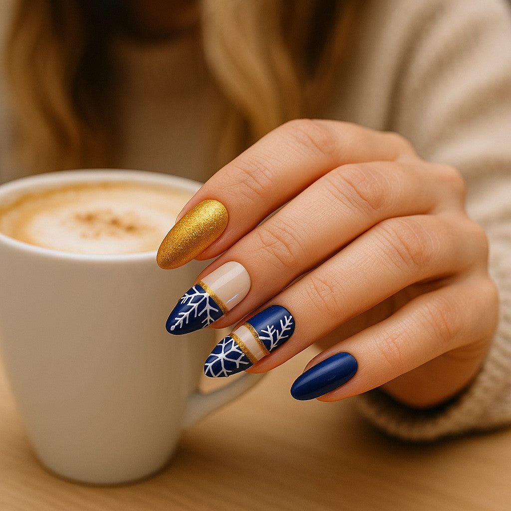 Luxe Winter Sparkle Press On Nails