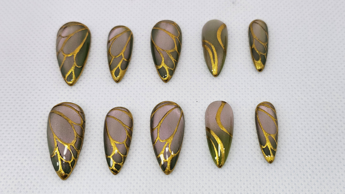 Forest Fairy Press On Nails