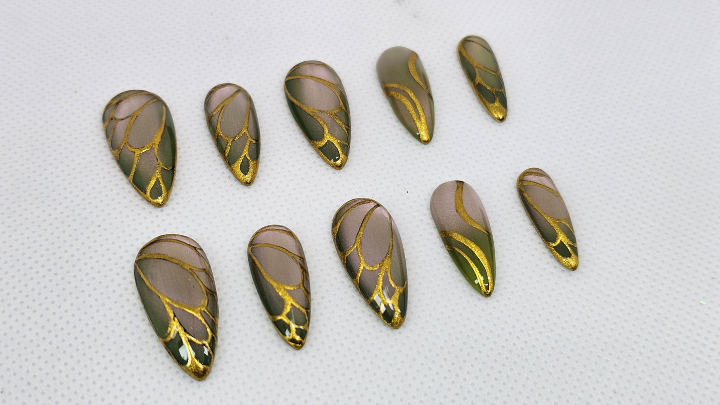 Forest Fairy Press On Nails