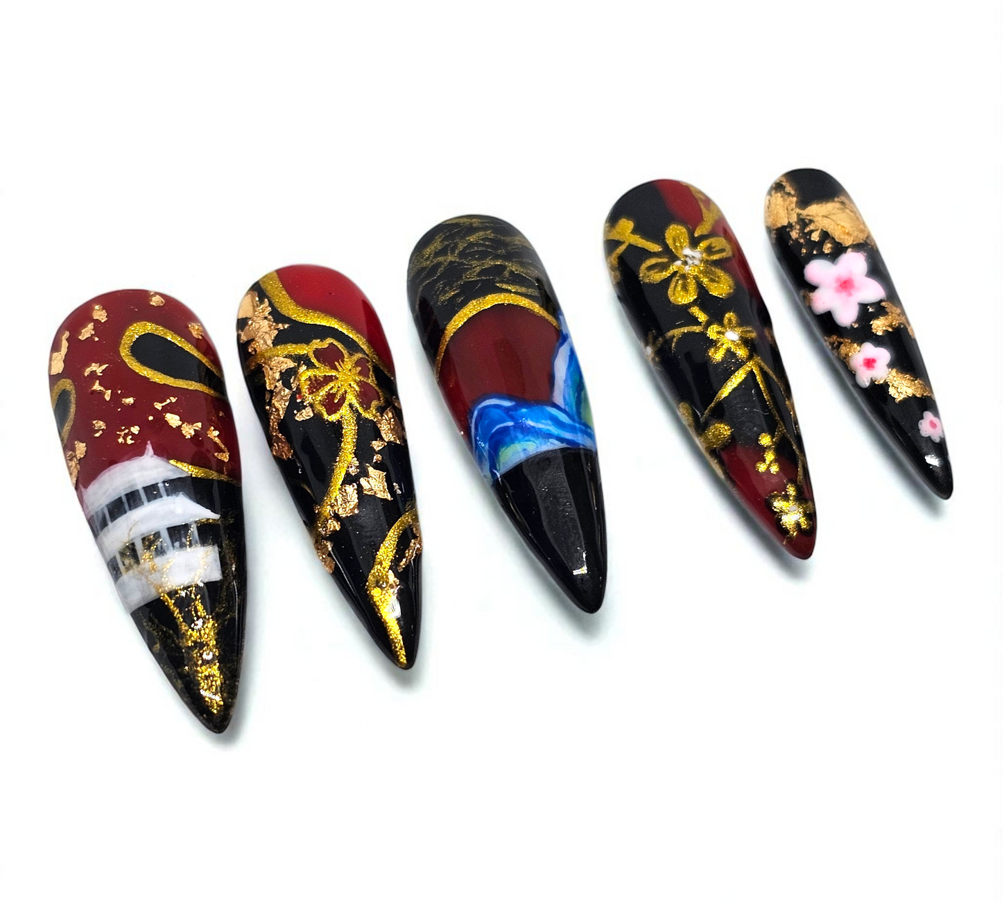 Cherry Blossom Press On Nails