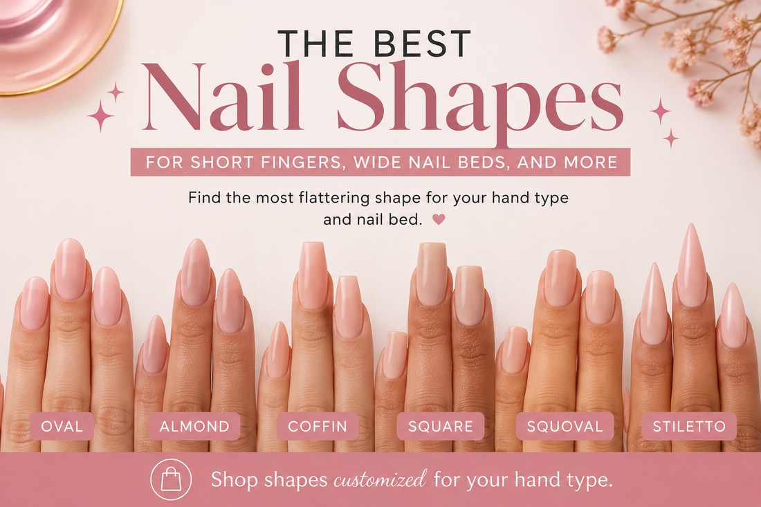 The Best Nail Shapes for Short Fingers, Wide Nail Beds, and More