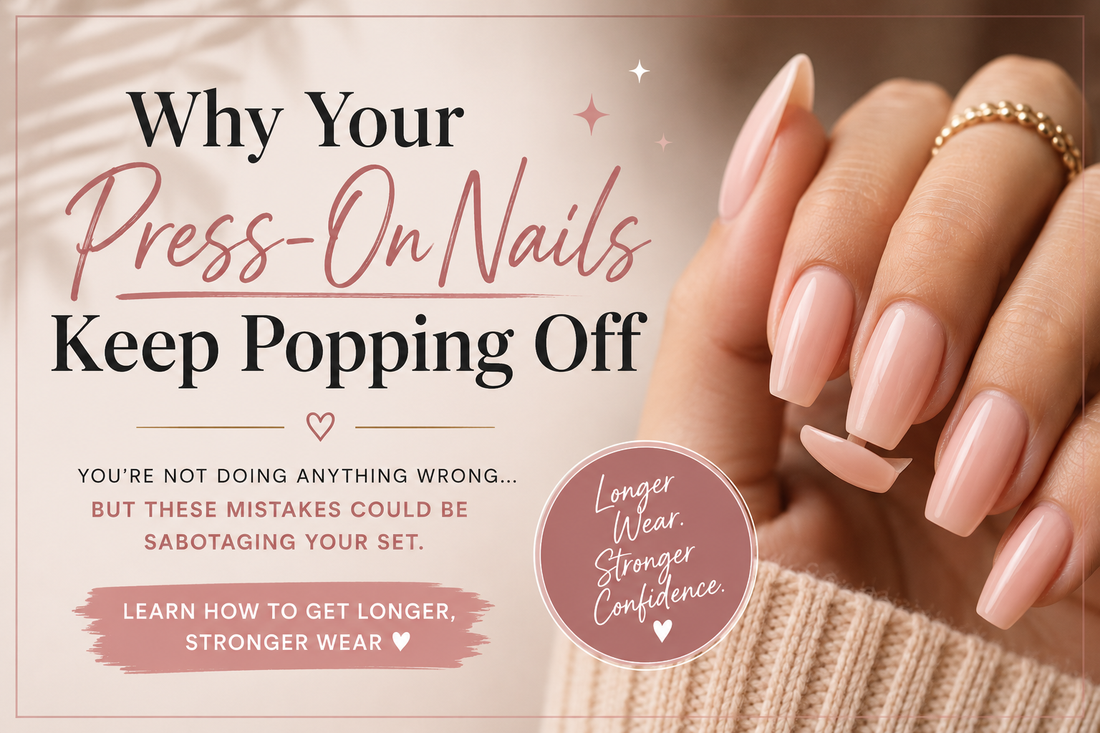 Why Your Press-On Nails Keep Popping Off (And How to Make Them Last)