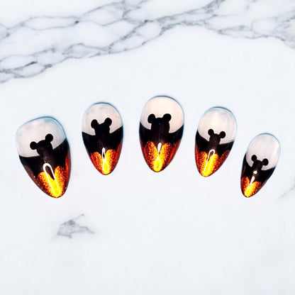 Boo-tiful Mickey Mouse Press On Nails