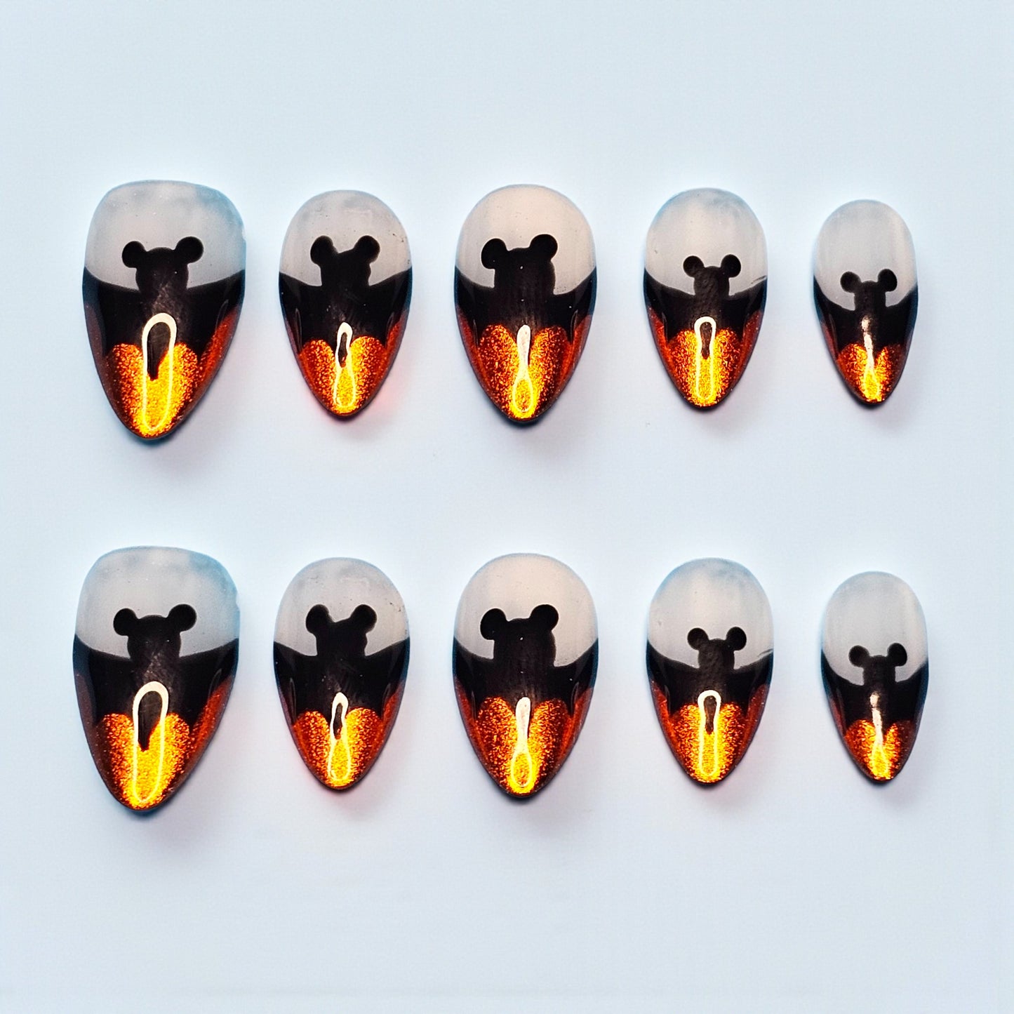 Boo-tiful Mickey Mouse Press On Nails
