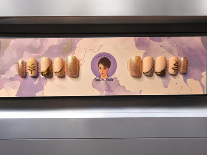 Golden Hour Glow-Up Press-On Nails