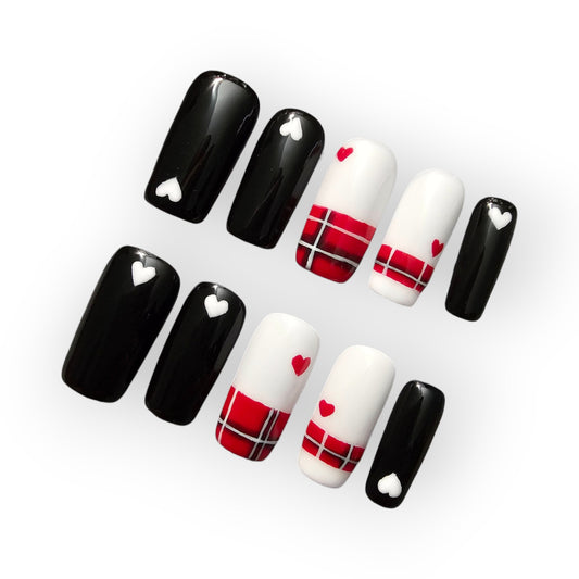 Sweetheart Rebel Press On Nails