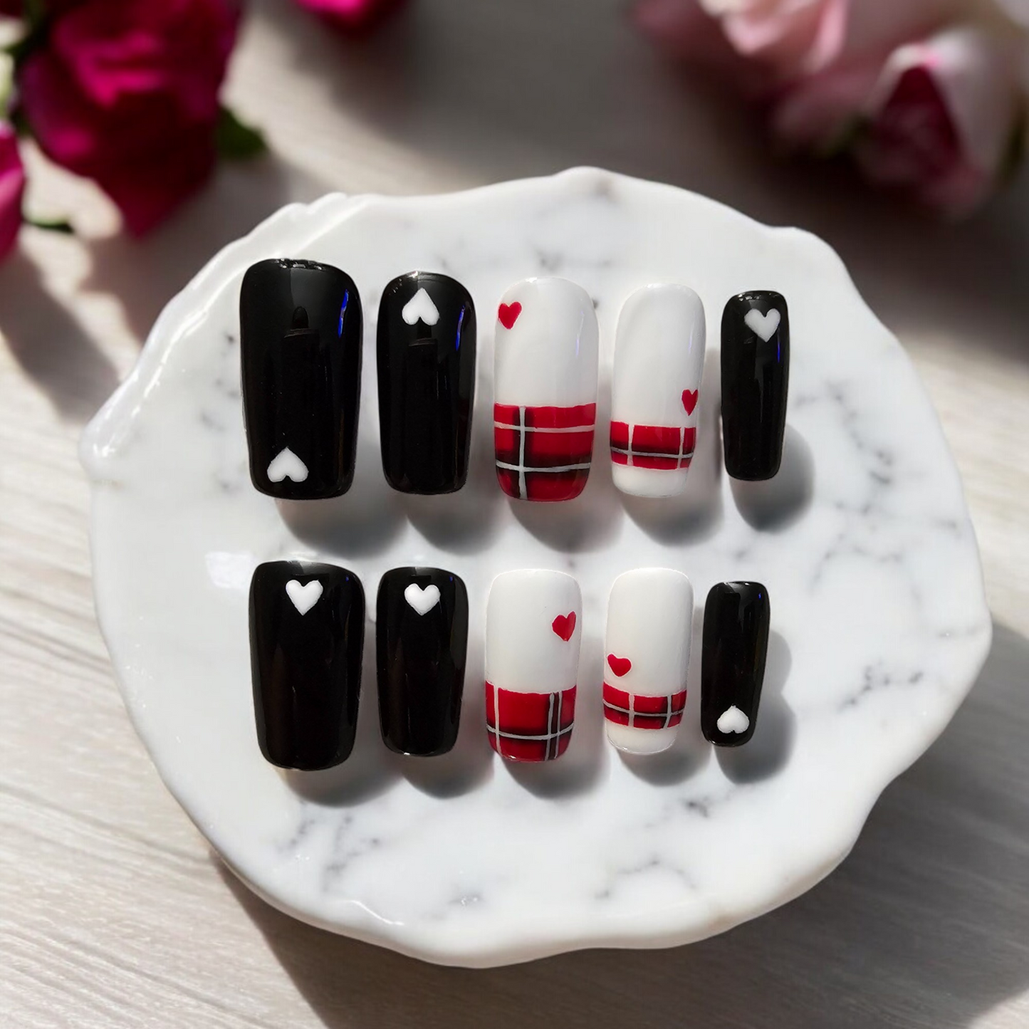Sweetheart Rebel Press On Nails