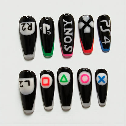 Button Masher Press On Nails