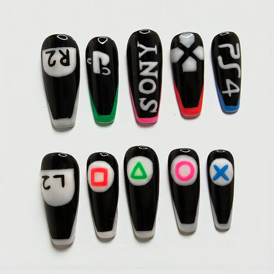 Button Masher Press On Nails