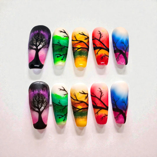 Tree of Life Press On Nails
