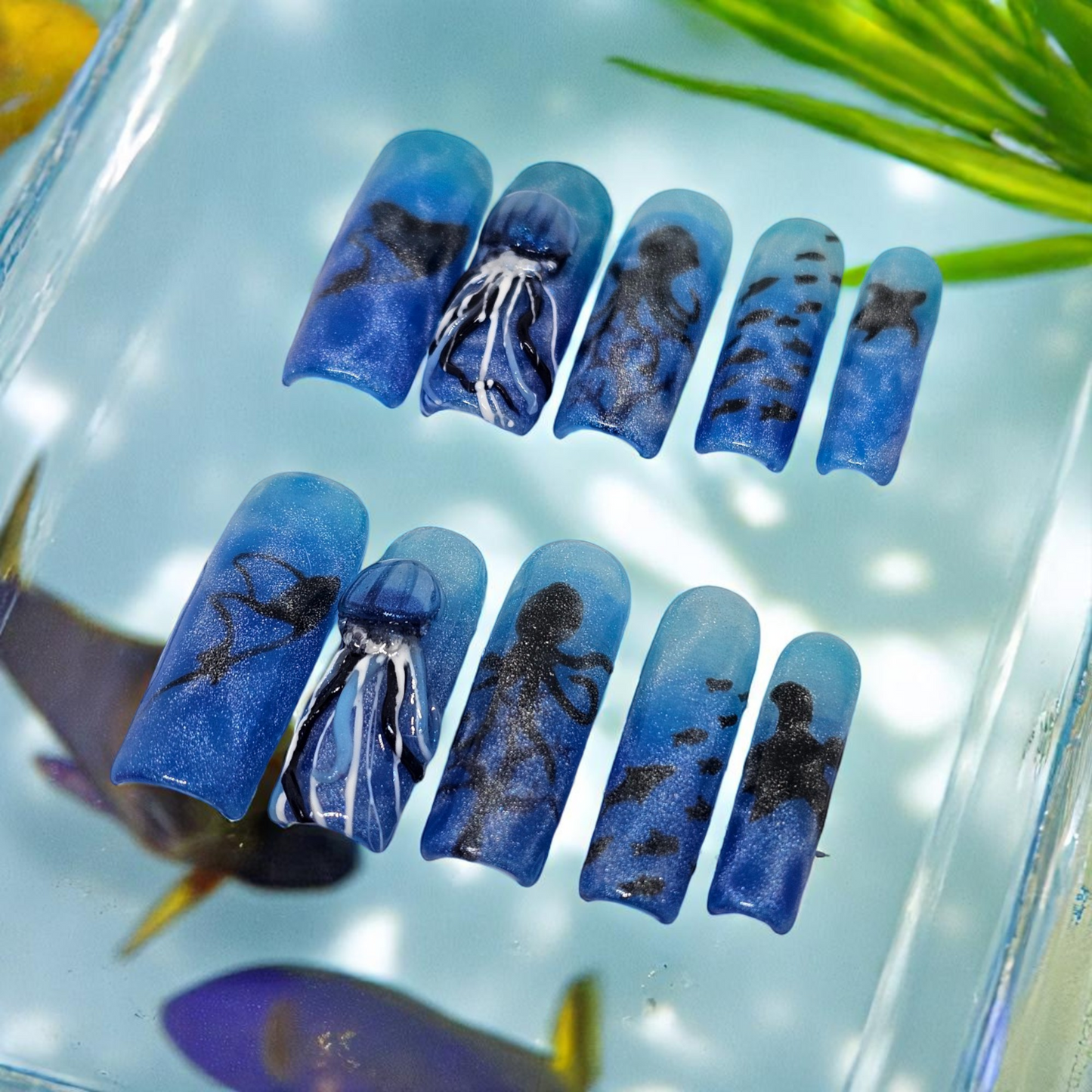 Underwater Fantasy Press On Nails