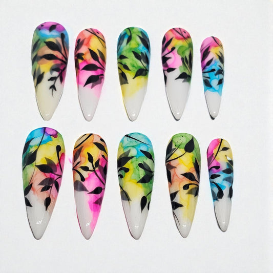 Botanical Bliss Press On Nails