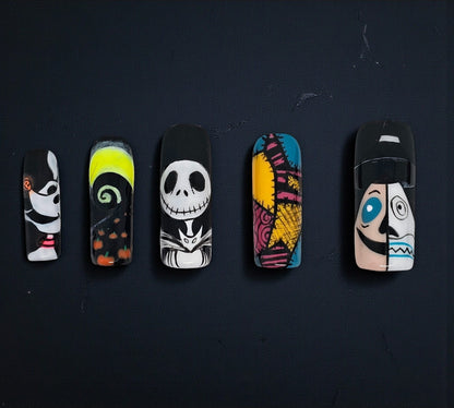 Nightmare Before Christmas Press On Nails