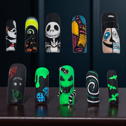 Nightmare Before Christmas Press On Nails