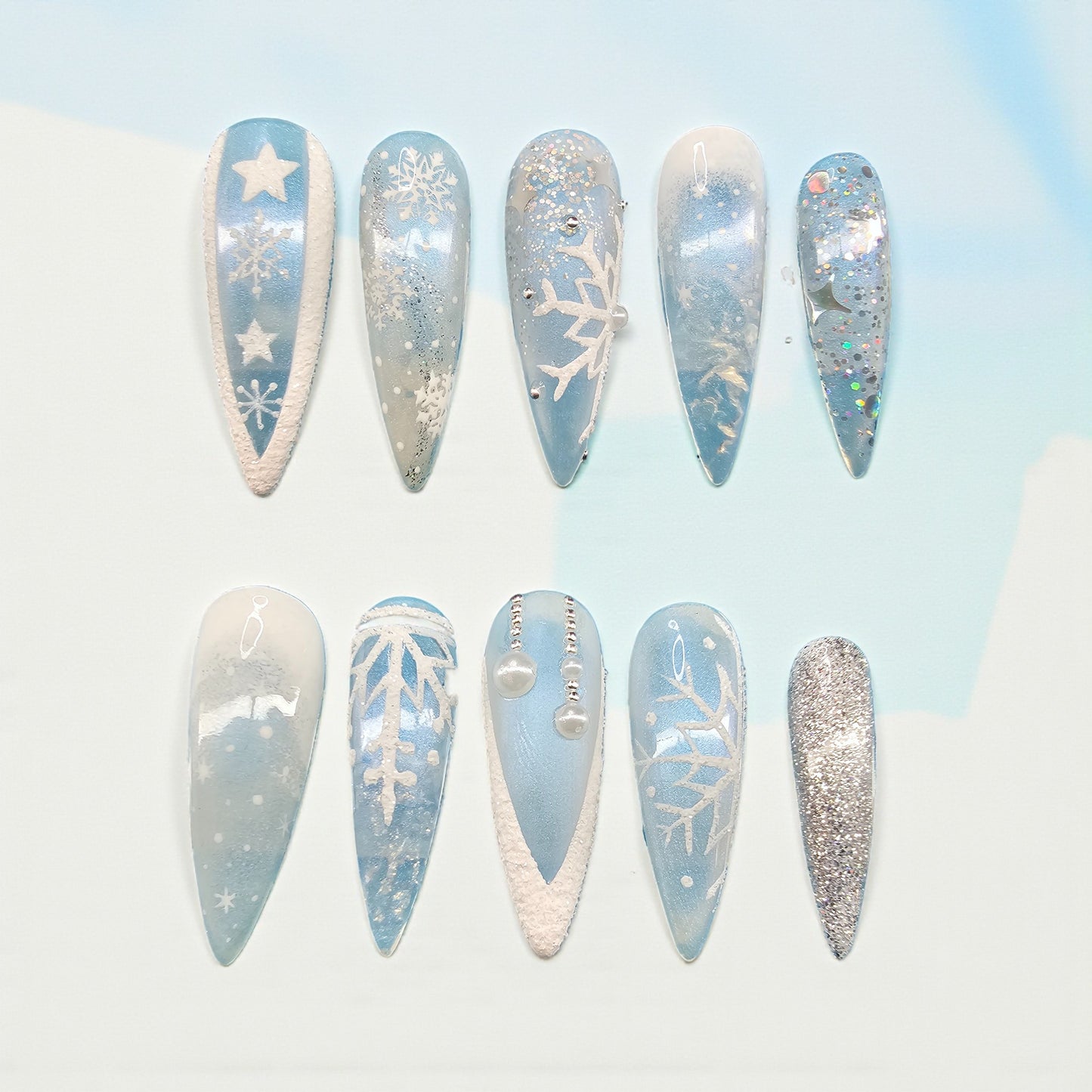 Ice Queen Press On Nails