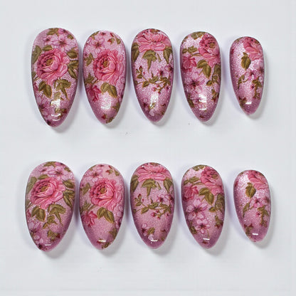 Petal Prism Press On Nails