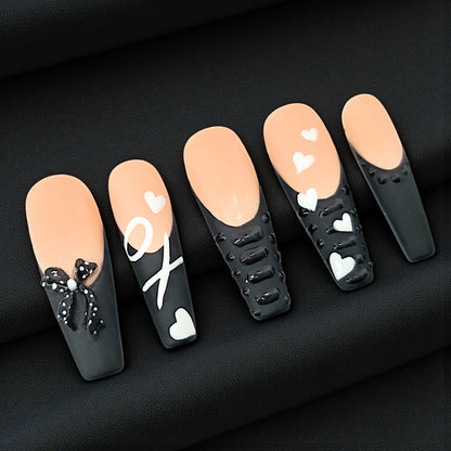Gothic Romance Press On Nails