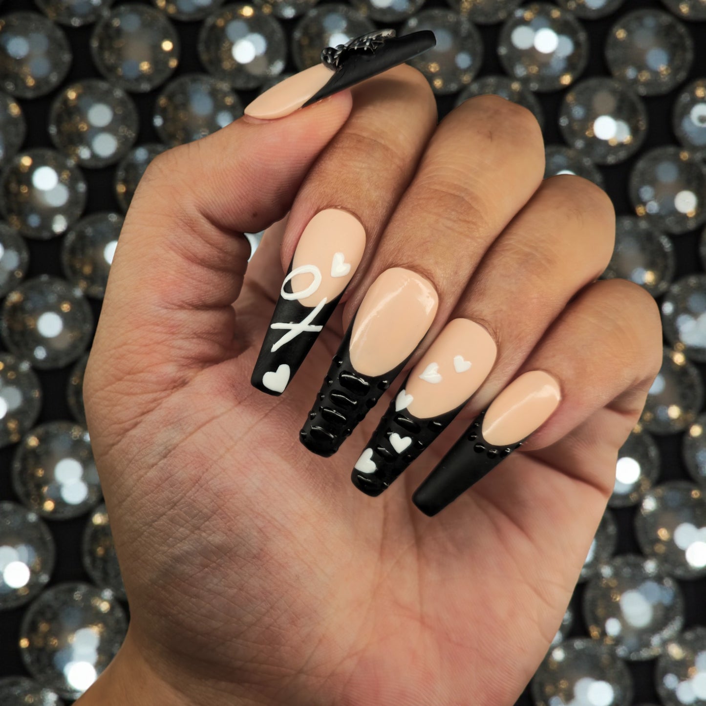 Gothic Romance Press On Nails