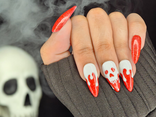 Dripping Bloody Skull