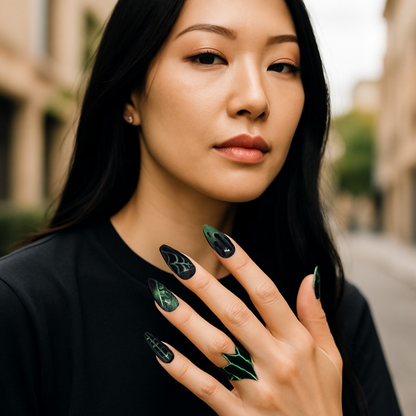 Black Widow Press On Nails
