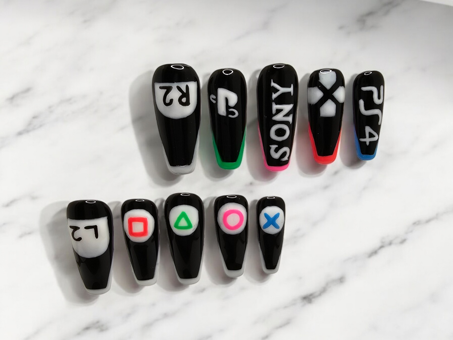 Button Masher Press On Nails