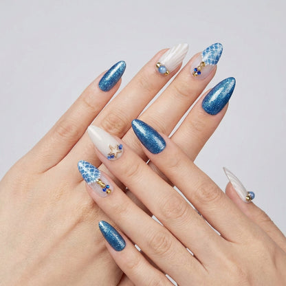 Mermaid Shores Press On Nails