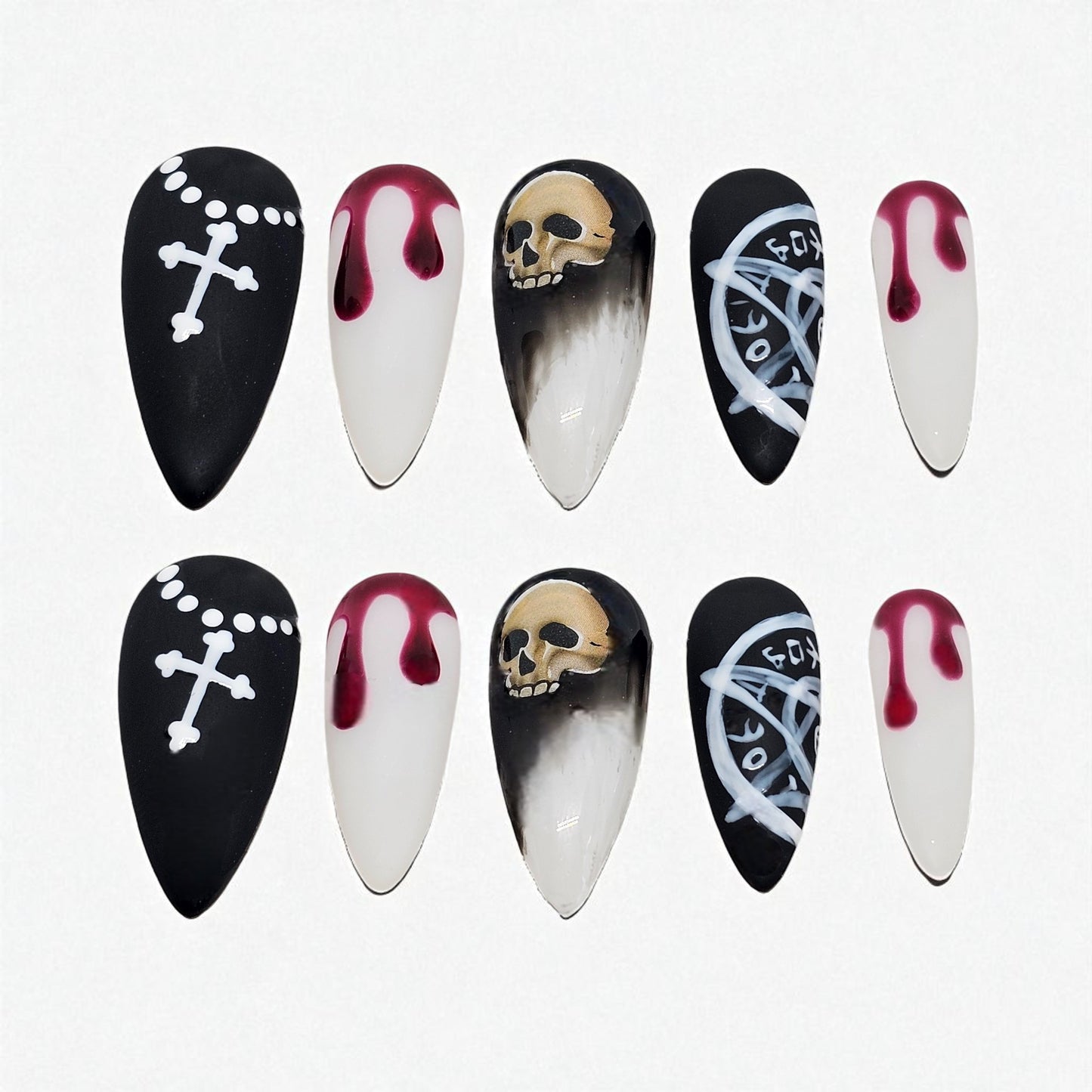 Black Magic Press On Nails