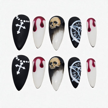 Black Magic Press On Nails