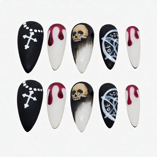 Black Magic Press On Nails