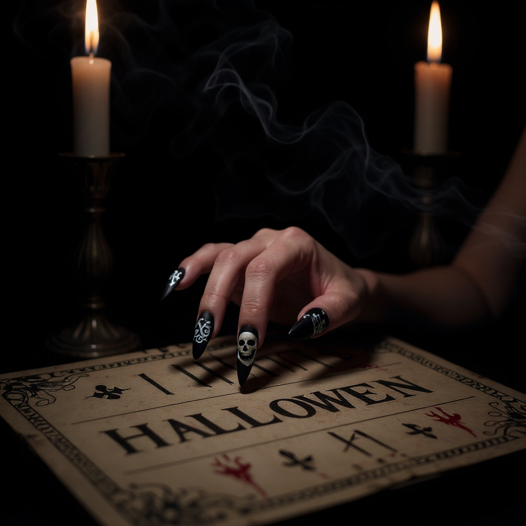 Black Magic Press On Nails