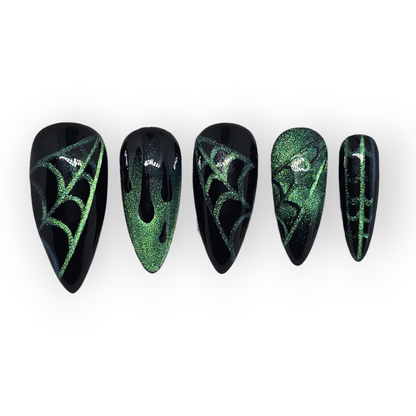 Black Widow Press On Nails