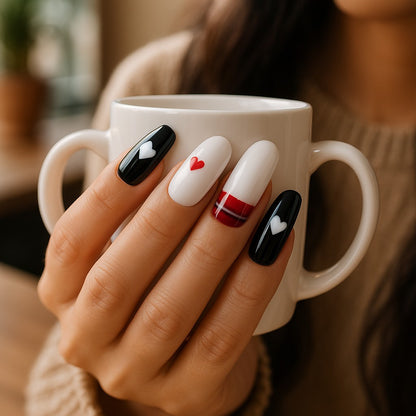 Sweetheart Rebel Press On Nails