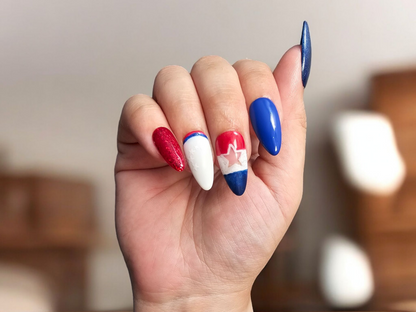 Firecracker Fingers Press On Nails