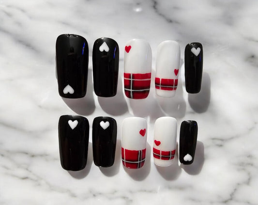 Sweetheart Rebel Press On Nails