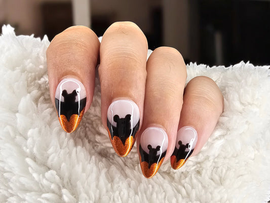 Boo-tiful Mickey Mouse Press On Nails