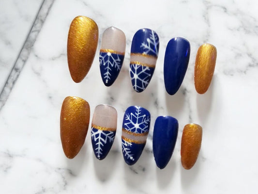 Luxe Winter Sparkle Press On Nails