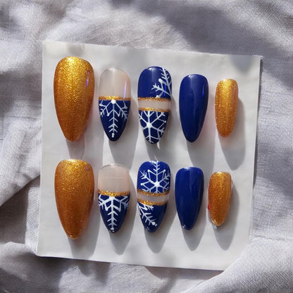 Luxe Winter Sparkle Press On Nails