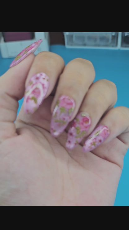 Petal Prism Press On Nails