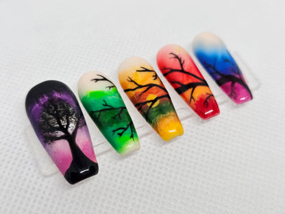 Tree of Life Press On Nails