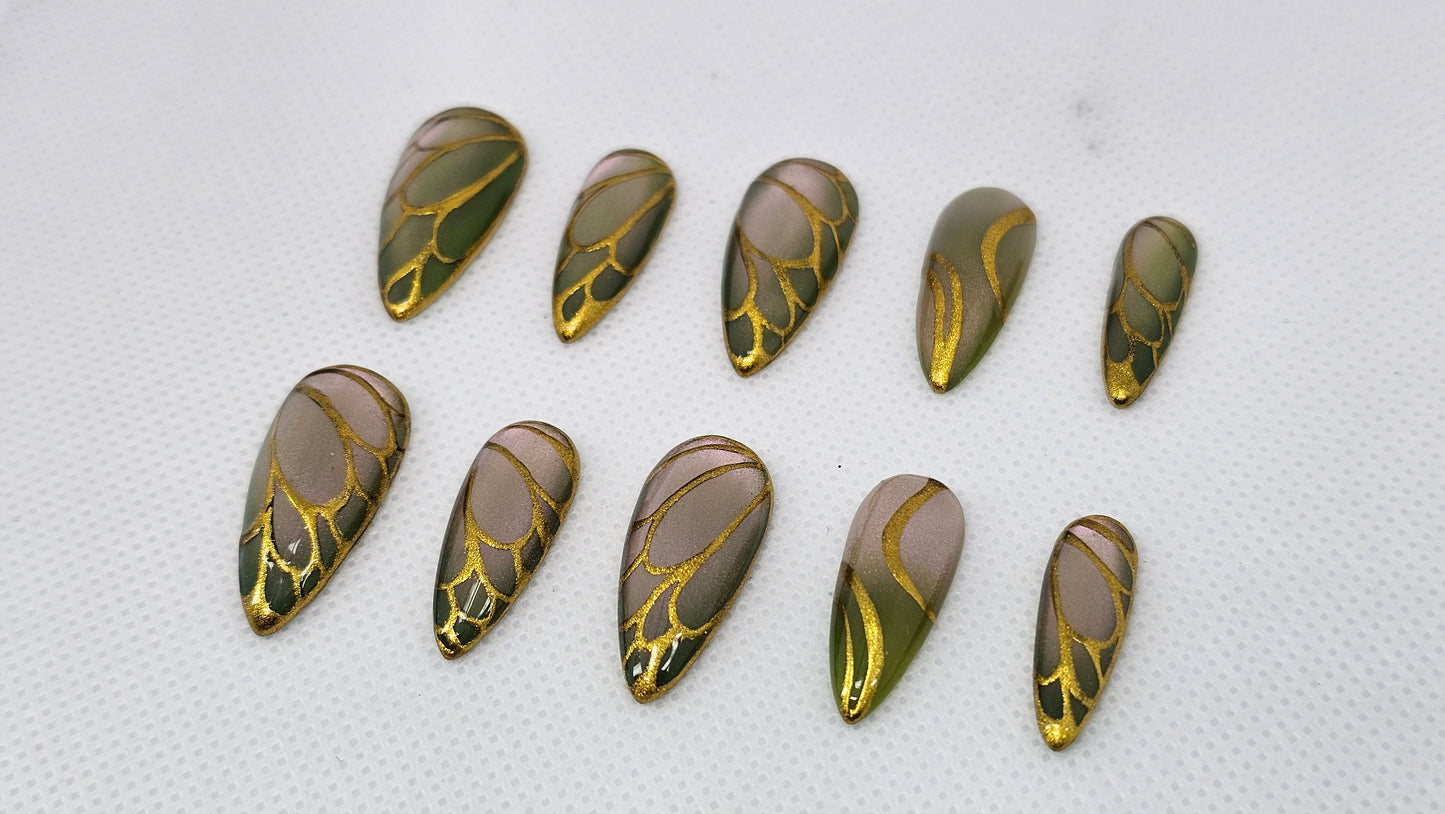 Forest Fairy Press On Nails