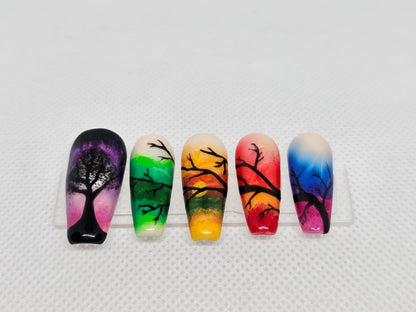 Tree of Life Press On Nails