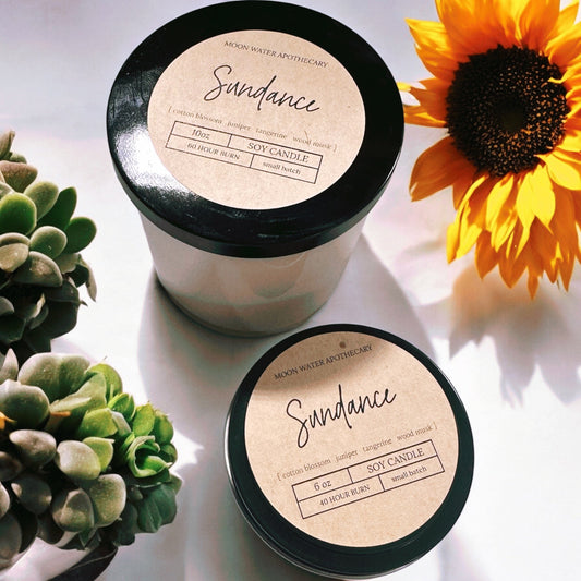 Sundance -  CANDLE -- by Moon Water Apothecary!